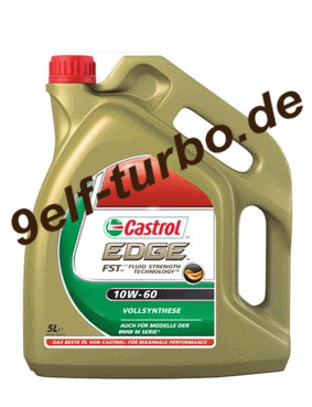 Ölwechselpaket CASTROL EDGE FST 10W-60, 5L